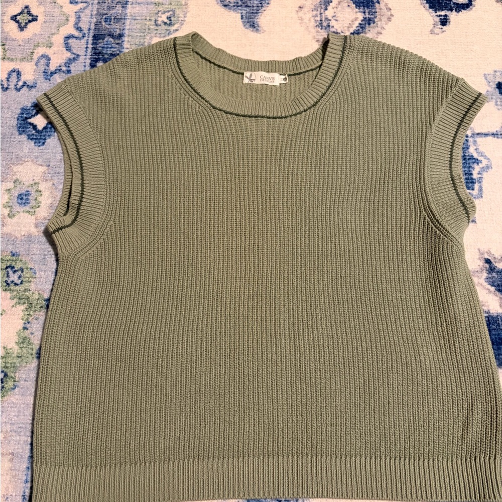 EUC Carve Designs Sweater vest